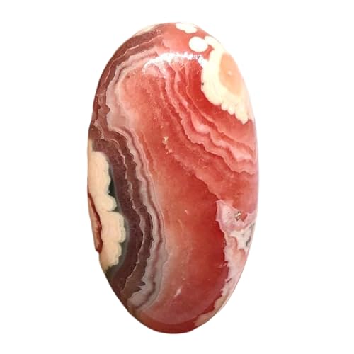 Rhodochrosite pour bague et pendentif fait main en atelier de bijouterie