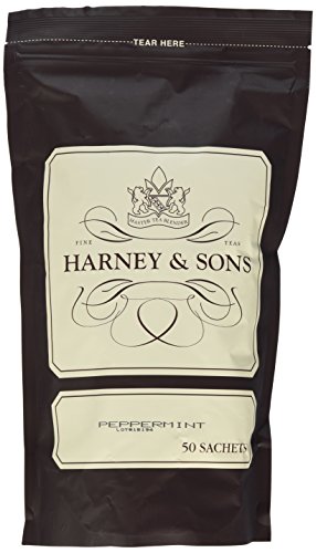 Harney & Sons Bag of Sachets Peppermint, 50 Count