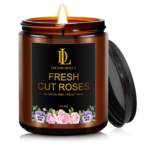 Fresh Cut Roses Candles