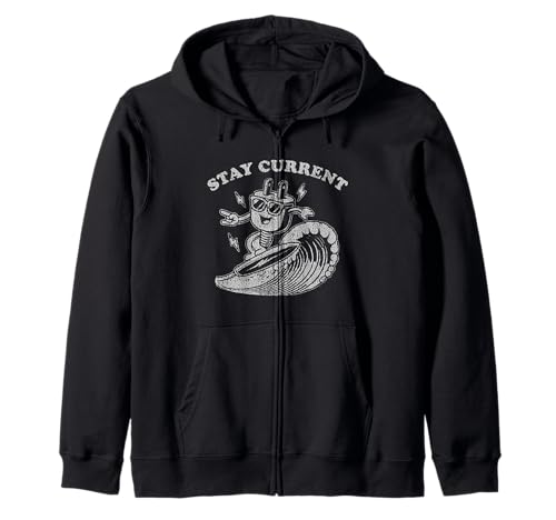 Manténgase actualizado Electricista Ingeniero Tech Geek Sudadera con Capucha