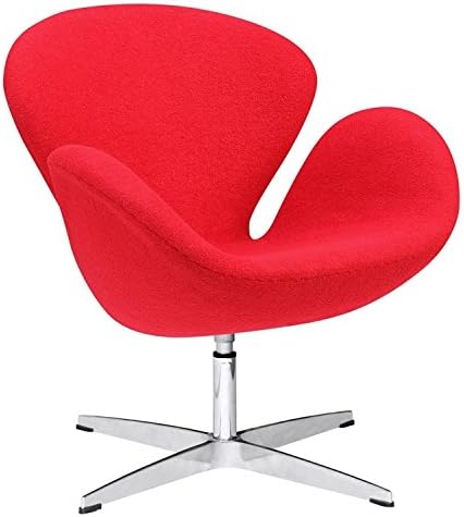 Aron Living Red Swan Chair