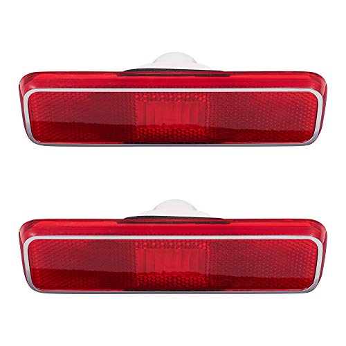 Pair of Rear Signal Side Marker Light Lamp Replacement for Dodge Plymouth 3587440