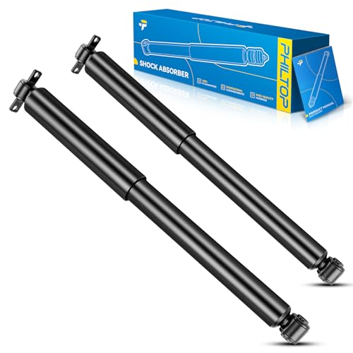 Image of PHILTOP Rear Pair Set Replacement Shock Absorbers Fit For 1983-1994 S10 Blazer,GMC 1982-1990 S15,Isuzu 1996-2000 Hombre,GMC 1983-1991 S15 Jimmy,1987-1995 LLV,Struts and Shocks Complete Assembly 344041