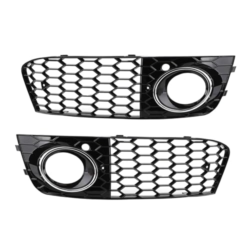 Luz antiniebla con rejilla de entrada abierta para Audi A4 B8, juego de cubiertas Style B de malla