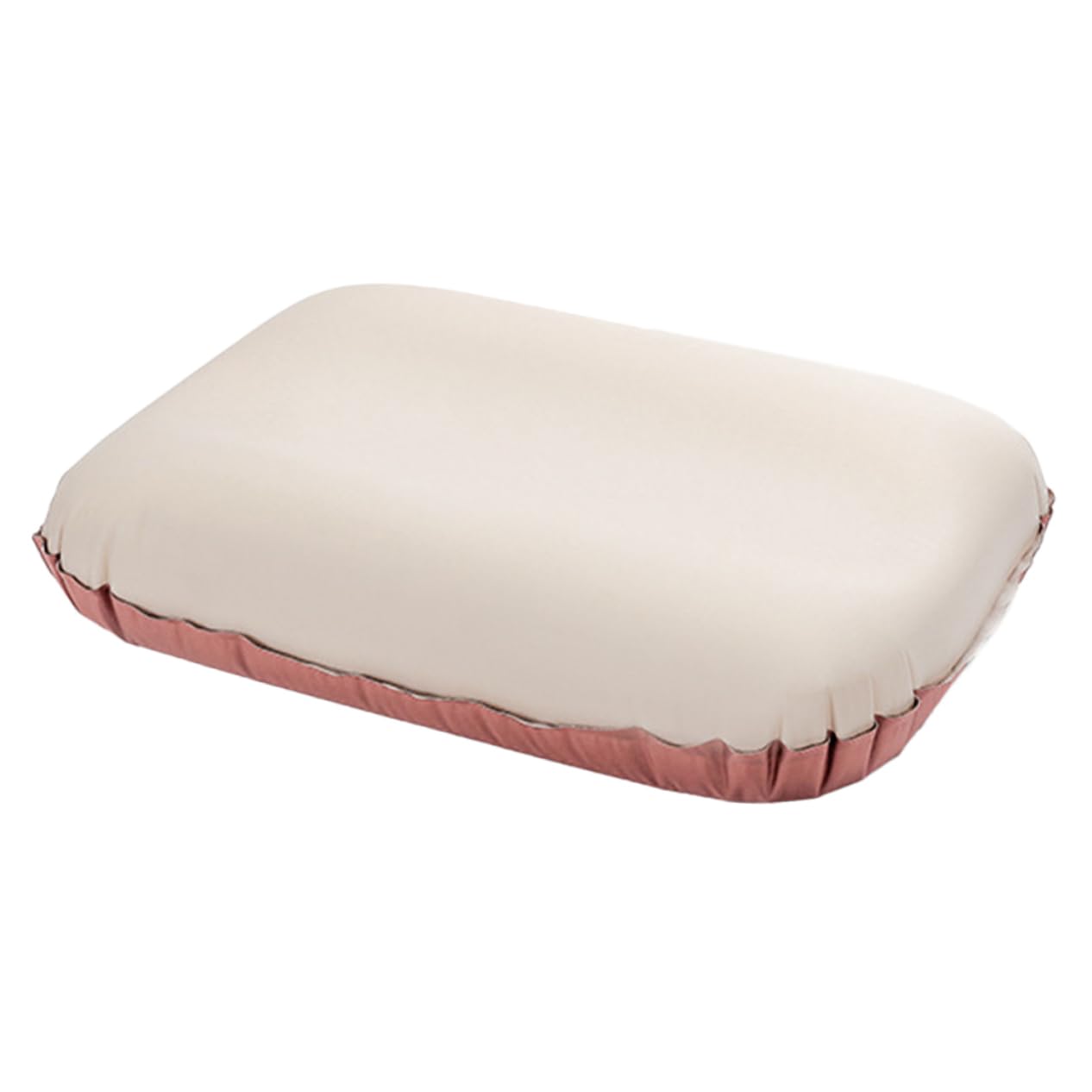 TOYANDONA Oreiller de Voyage D'extérieur Gonflable, Mousse et Polyester Pongee, Hauteur Réglable, Facile à Gonfler Dégonfler, pour Camping et Vacances