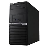 PC Torre Acer Veriton M4640G MT – Intel Pentium Dual-Core G4400 3,3 GHz (3 MB) – 8 GB DDR4 – Disco duro 3,5 pulgadas 500 GB – Memoria USB WiFi – Grabadora de DVD – Windows 10