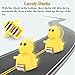 NEXTAKE Extra Ducks for Duck Slide Toy Set, Accessory for Automatic Stair-Climbing Ducklings, Fit The 1.5cm/ 0.59inch Track (Extra 3 Ducks + 3 Penguins)