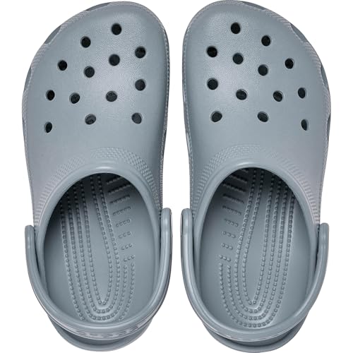 Crocs Unisex-Adult Classic Clog, Concrete, 9 Women/7 Men by Crocs - Used condition - Image 4