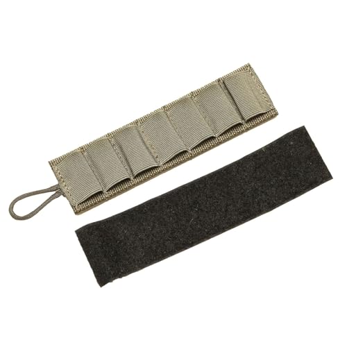 Esstac 7 Round Tearaway Shotgun Shell Carrier Cards for 12 Gauge with Hook & Loop Backing (Ranger