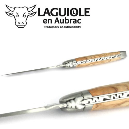 Laguiole en Aubrac Taschenmesser L0212OLIF mit Olivenholzgriff