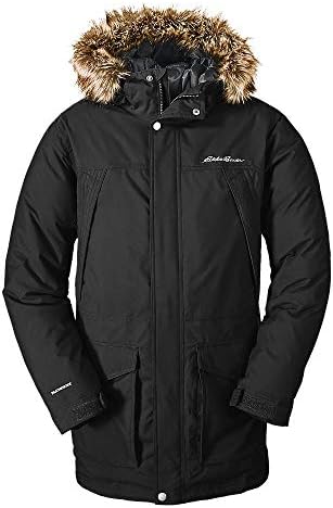 Eddie Bauer Men's Superior Down Parka, Black, X-Large