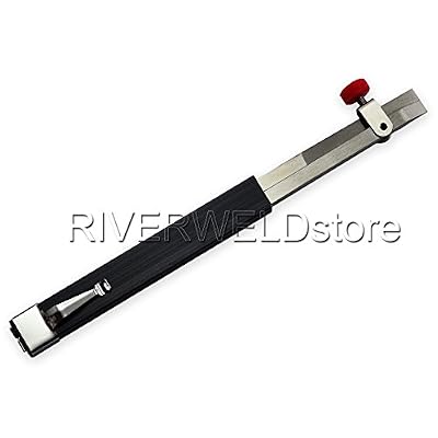 RIVERWELD Hi-lo Welding Gauge Gage Internal Single Purpose Root Gap Checks Root Weld Space and Internal Misalignment Weld Gap Size Weld Height Weld Thickness Marks Inch