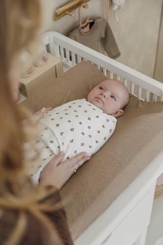 MEYCO Pucktuch 0-3M. Swaddle 1,0TOG Neugeborene Mini Panther Soft Pink – Ansicht 4