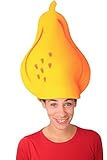  Sombrero de gomaespuma pera amarilla