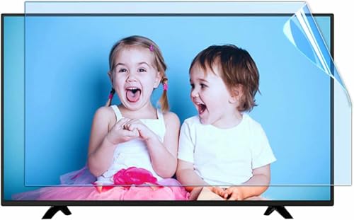 Filtre protecteur TV 50 pouces haute définition contre lumière bleue et reflets