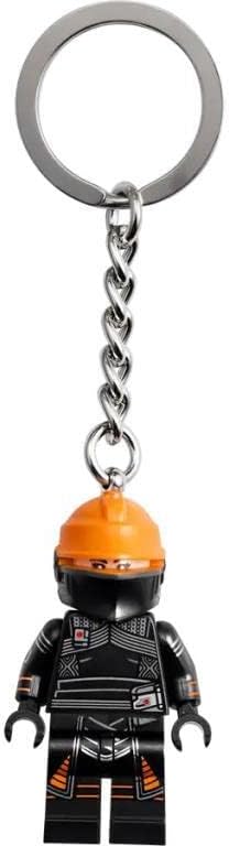 LEGO Star Wars Fennec Shand Minifigure Keyring 854245, Black, Small image 3