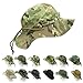 Fisherman Hat Square Pocket Camouflage Bucket Hat Multicolor Fishing Outdoor Hiking Tactical Sun Hat-Russian Camo