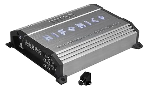 HiFonics TXE 2000/1 1-kanałowy wzmacniacz klasy D o mocy 1000 W RMS