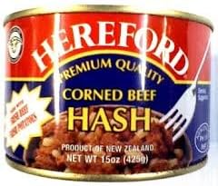 Hereford Corned Beef Hash 15oz (4 Pack)