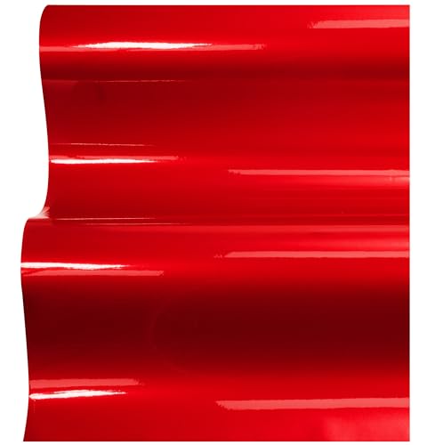 VViViD+ Gloss Liquid Metal Red Vinyl Car Wrap Film (25ft x 5ft) by VViViD - Image 4
