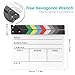 Ribvane Acrylic Movie Film Directors Clapboard, Photography Video TV Cut Action Scene Slate Clapper Board Props with a Magnetic Blackboard Eraser, Two Custom Pens, Cleaning Cloth and Hex Wrench, White