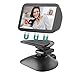 Dianves Stand for Echo Show 5 (3rd Gen) & Cell Phone，Adjustable Height Smart Speaker Stand Table Mount Bracket，Magnetic Anti-Slip Base for Show 5 3rd Generation