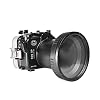 Sea frogs Waterproof Housing Case Underwater Diving Camera Case with Flat Long Port 40M/130FT for Canon EOS RP