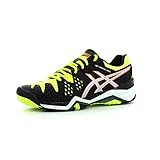 asics gel resolution 6 mens Neuware Asics Gel-Resolution 6, Tennisschuhe für Herren, - Onyx / Silver / flash Yellow - Größe: 42.5