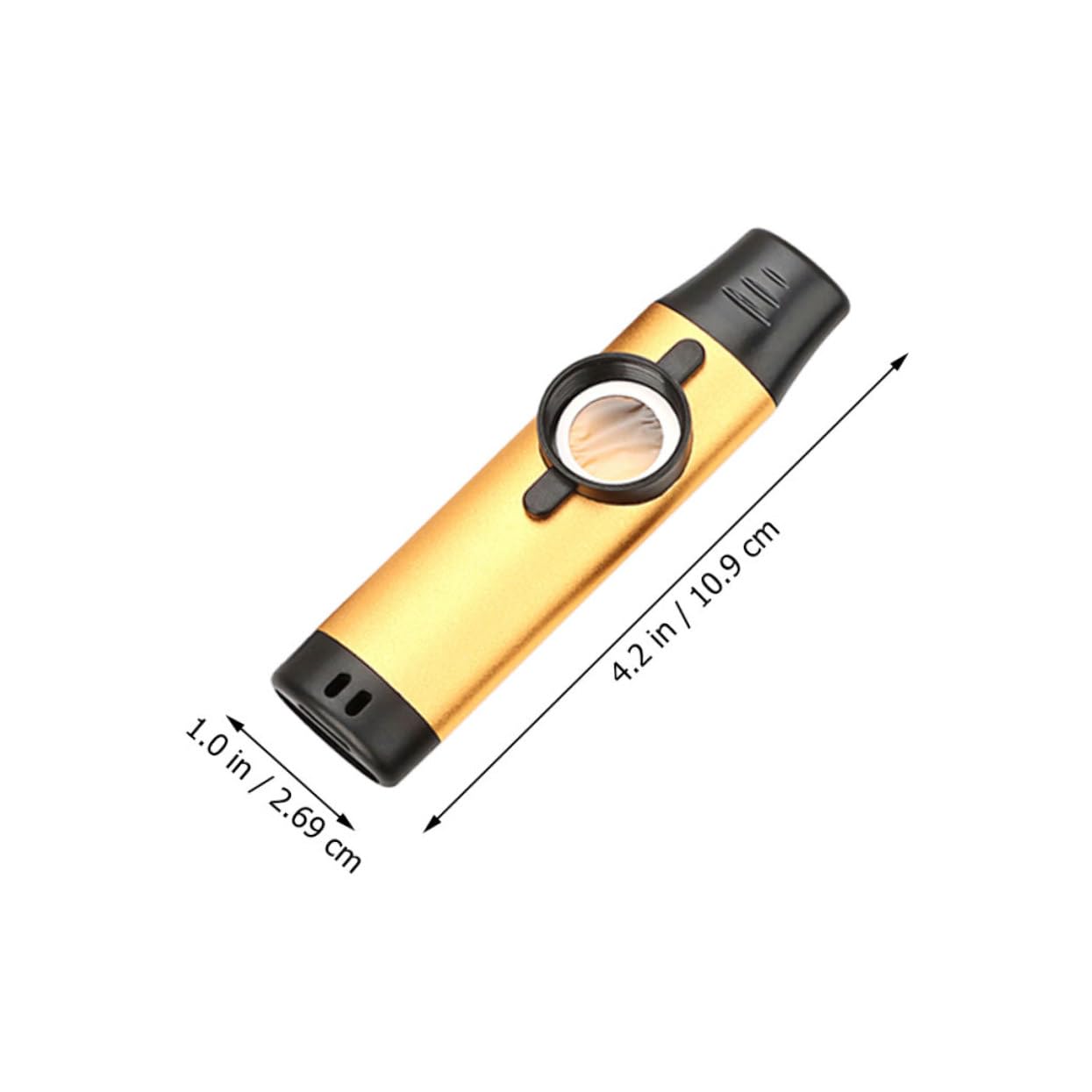 HANABASS Kazoo Musical Instrument Durable Kazoo for Easy Learning and Versatile Accompaniment with Guitar and Ukulele Compact Portable Design for Music Lovers