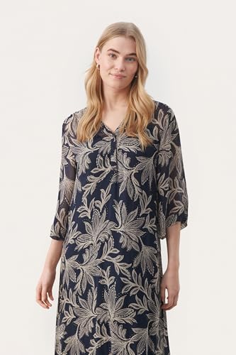 Robe longue casual femme Beritpw Part Two coupe regular fit textile léger de qualité - 4