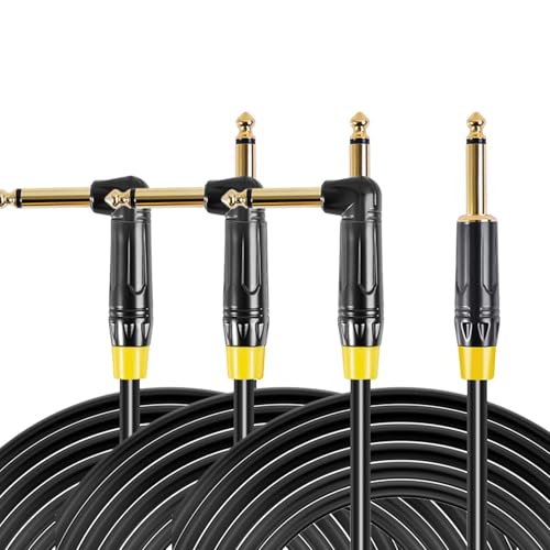 Câble guitare 6.35mm OFC 3m par 3 | Pureté sonore Fender par excellence