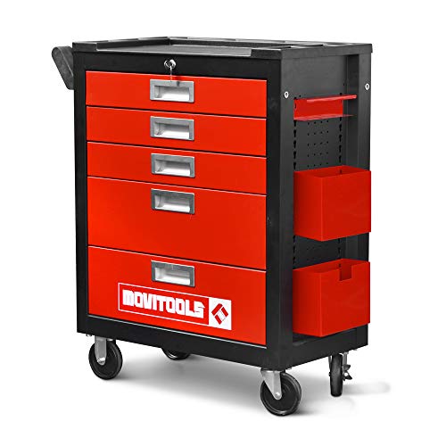 MOVITOOLS Servante d'atelier 5 tiroirs + Acc