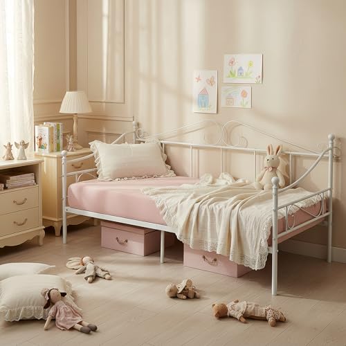 GZTGZMWG Sofa Cama Individual Somier Metal