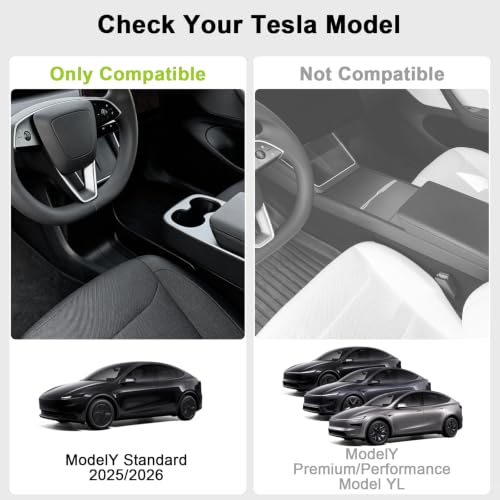 Foronetry 7PCS Floor Mats for 2025 2026 Tesla Model Y Standard Accessories by Foronetry - Used condition - Image 3