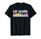 Tolles Geschenk für die Familie, Kollegen und Freunde, Gay, Transgender, Bisexuelle, Homosexuelle und Lesben. Egal ob du lesbisch, schwul oder hetero bist. T-Shirt mit Rainbow flag / Flagge für die nächste Parade.