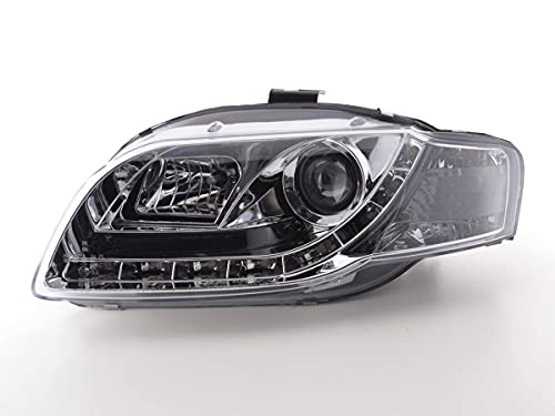 Feux phares Daylight Led A. A4 8E 2004 2005 2006 2007 2008 chrome