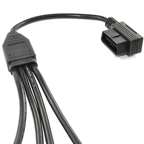 Cable OBD2 con conector plano de 16 pines para solucionar la falta de espacio en el coche 6