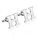 Jstyle Jewelry Brass Mens Cuff Links Initial Personalized Capital Alphabet Letter Cufflinks , Letter 'H'