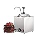 Dispensador queso con bomba,calentador chocolate caliente con capacidad 2,5L,dispensador eléctrico caramelo caliente 800W,dispensador automático queso 10/20/30ml para caramelo queso,30-110 ℃