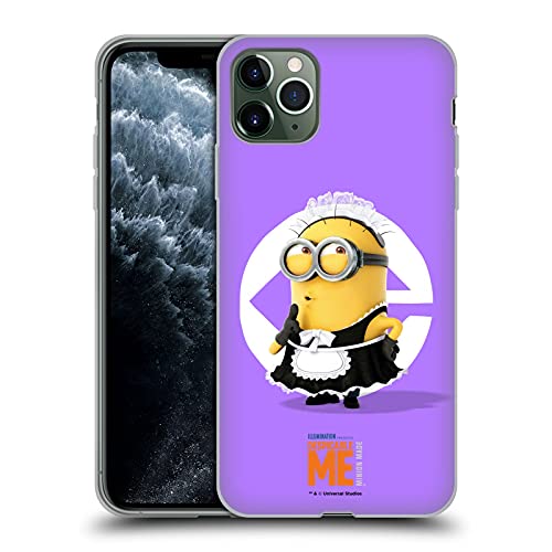 Head Case Designs Officially Licensed Despicable Me Bob Maid Costume Minions Soft Gel Case Compatible With Apple Iphone 11 Pro Max #TOP5