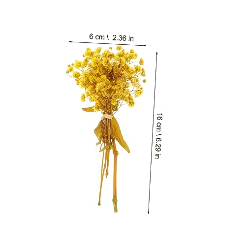 Ramos de flores secas Babysbreath para decoración miniatura 2