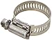Breeze 63012H Marine Grade Power-Seal Stainless Steel Hose Clamp, Worm-Drive, SAE Size 12, 11/16" to 1-1/4" Diameter Range, 1/2" Band Width (Pack of 10)