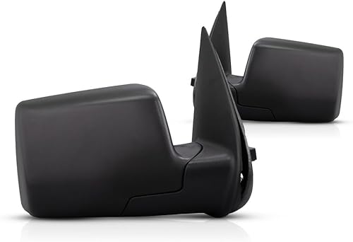 Miniatura 2 de Para Ford Explorer 2006 07 08 09 2010 Espejo de Puerta del Conductor y del Pasajero  Pareja  Accionamiento Eléctrico  Climatizado  Negro Texturizado