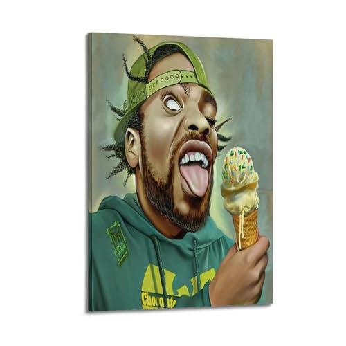 METODO MAN stampa album copertina autografata limitata, album musicale, pop hip hop rap cantante star poster estetico su tela artistica da parete per ragazze e ragazzi ragazzi dormitorio decorazione