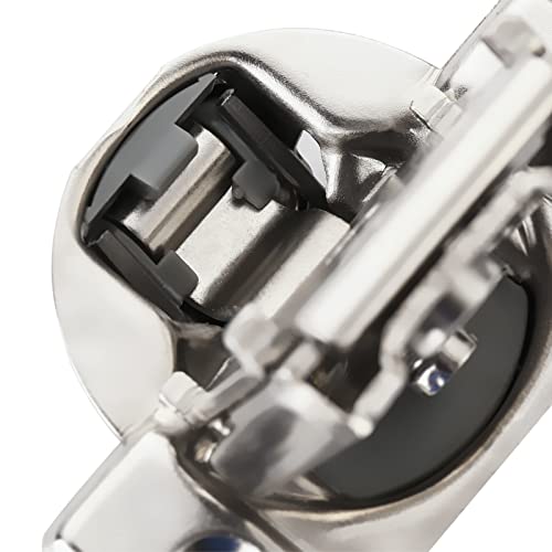 Furniware 50 Pack Cabinet Door Angle Restriction, 86 Degree Angle Restriction Hinge Clip for Soft Close Cabinet Hinges, Hinge Opening Angle Restrictor Clip, Nylon - Thumbnail 4