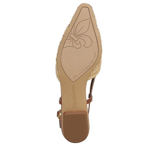 Franco Sarto Women's Riona Ballet Flat Brown Multi Faux Raffia 6.5 M by Franco Sarto - Used condition - Image 4