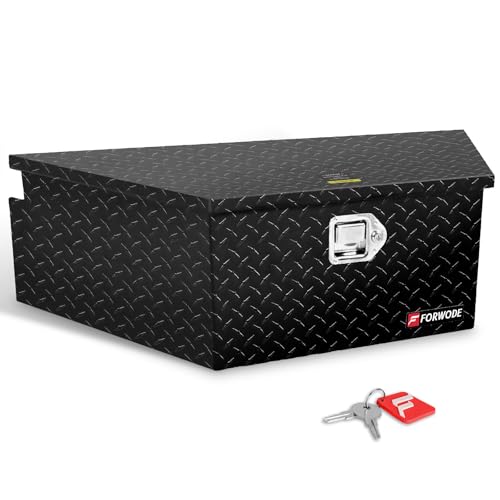 FORWODE 39-Inch Aluminum Trailer Tongue Box
