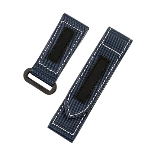 [[Qł] Compatible With Panerai Lumino PAM01118/PAM01661/PAM441 watchband Sticky carbon fiber check nylon Large dial men's Brac