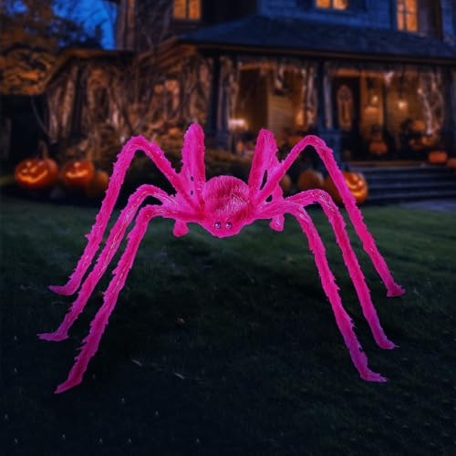 Wymulot Halloween Giant Hairy Spider Decorations (2 Styles) - image 7
