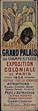 Exposition Coloniale 1906 Paris Affiche Poster Reproduction - Format 50X70 cm Papier Luxe 300 GR - Vente du fichier numérique HD Possible Nous Consulter